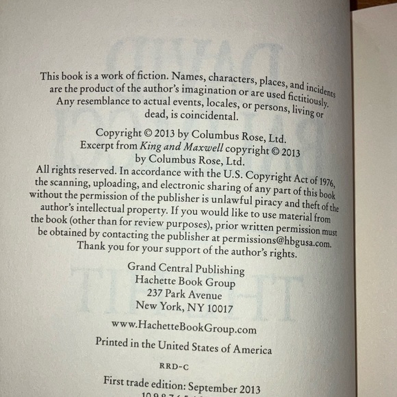 The Hit by David Baldacci Paperback - Picture 8 of 11